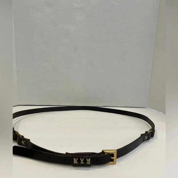 Christopher Kon Dark Brown 1/2” Belt size XL - Picture 2 of 4